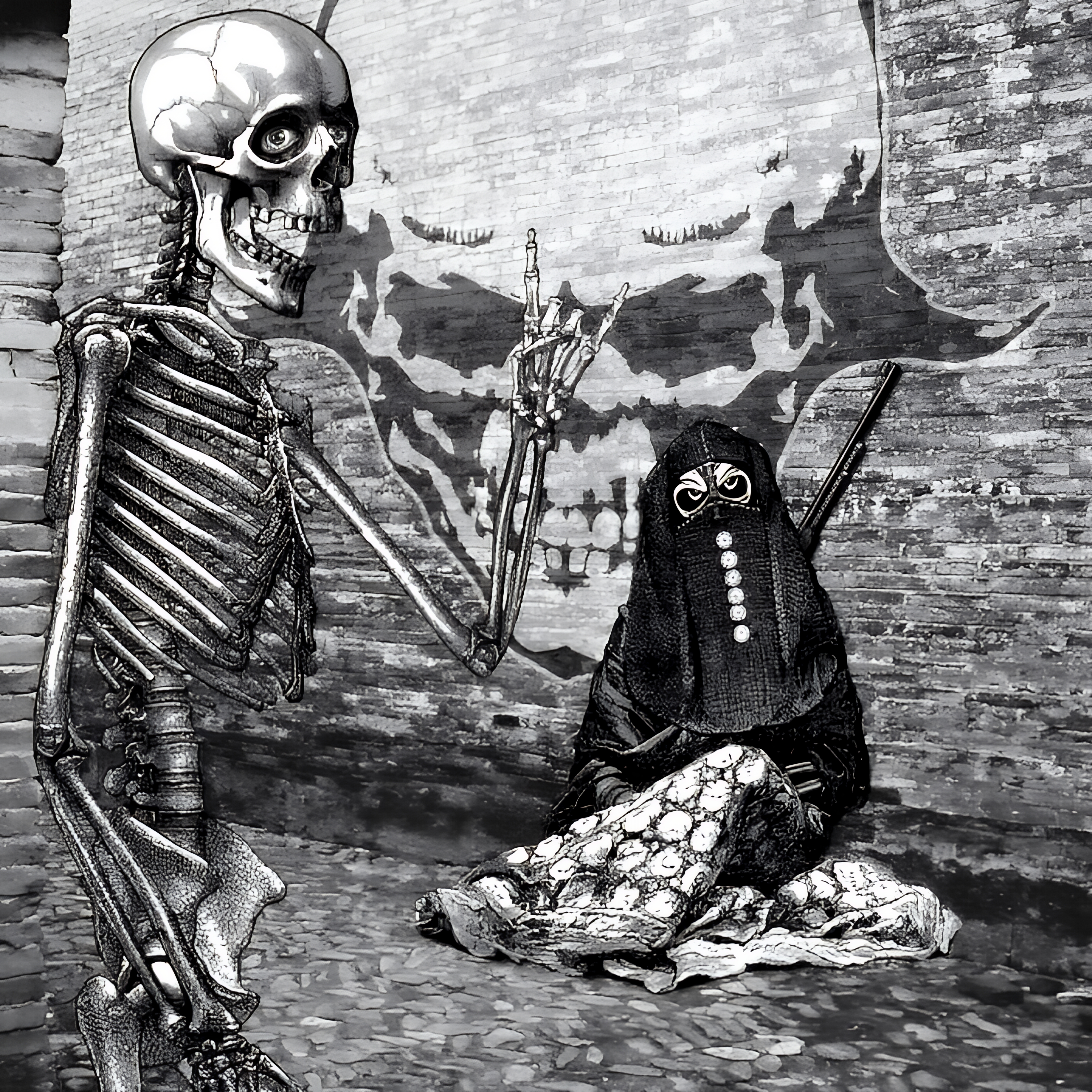 Skullduggery Mixed Media